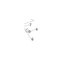 Bevestigingsbout M6, Koppelingstrommel