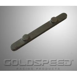 AXLE KEY GS 6X60 - 2 PEGS Ø6 GS UNI Ø30MM