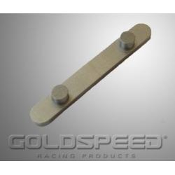 AXLE KEY GS 8X60 - 2 PEGS Ø6 GS DD2 Ø40MM