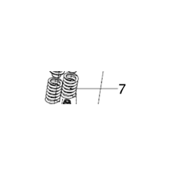 HQ VALVE SPRING, SET (4)