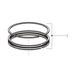 KOLBENRING SET (4) STD.