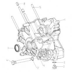 CRANKCASE COMPLETE (2 PARTS)