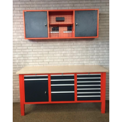 Werkbank met hangstuk, Werkbank, Magazijn werkbank