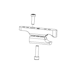  ENGINEMOUNT KIT 3-POINT, FRONT ONLY (4)