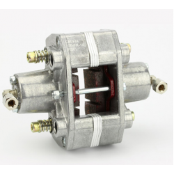 brake caliper rear hydr. 2-piston silver CIK / FIA