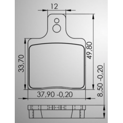 CRG Ven 05 brakepad front (Maddox/Gillard)