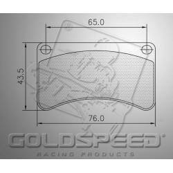 Brakepad SET GOLDSPEED 407