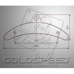 Brakepad SET GOLDSPEED 515 ARROW REAR