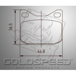 Brakepad SET GOLDSPEED 552 ZIP LIGHTNING HYDR./TOPKAR