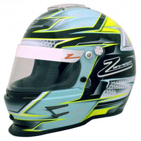 Zamp Helm RZ-42Y CMR2016 Grün Silber