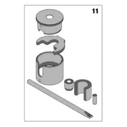 Crankshaft De - Mounting kit Rotax Max