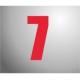 NUMBER STICKER 160MM