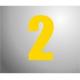 NUMBER STICKER 160MM