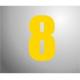NUMBER STICKER 160MM
