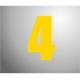 NUMBER STICKER 160MM