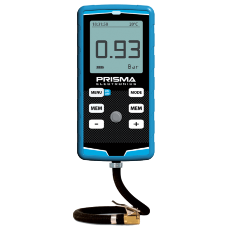 Prisma digital tire pressure gauge HiPreMa 4 + stopwatch