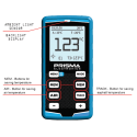 Prisma digital band temperature meter with pressure sensor