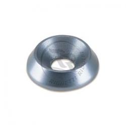 Aluminium Countersunk Washer 18x6mm black