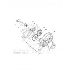 Kit of 20 allen Screws 6x12mm - Crankcase  -  Iame X30