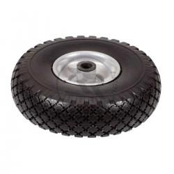 Rubber solid wheel for kart trolley