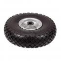 Rubber solid wheel for kart trolley