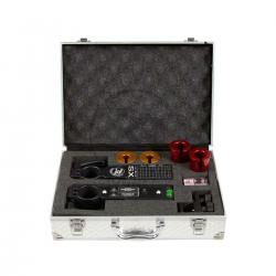 Laser Achsmeßgerät "Profi" | mit 17+25mm Adapter für Achsschenkel im Koffer