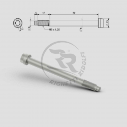 Fusee screw 8mm x 91mm 