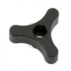 Plastic nut Fuel Tank Bracket, Black colour