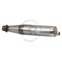 STRAIGHT EXHAUST D.100 CONE 47,5/0,8