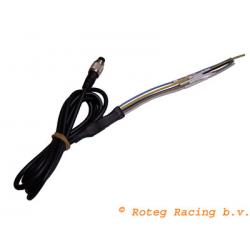 Speed cable for EVO4, 5-pole screw con.
