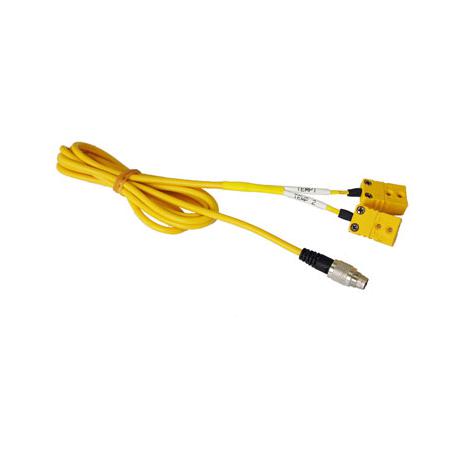 Temperature connection cable for MC4 2T, 2x Thermocouple