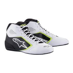 Shoes Tech 1-K START black/white/neon yellow Alpinestars