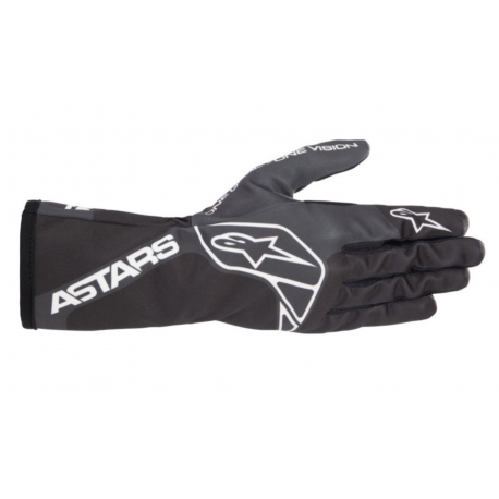 Handschuhe Tech 1K Race V2 One Vision schwarz/anthrazit. Alpine Sterne