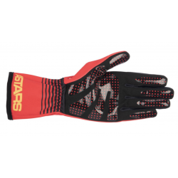 Gloves Tech 1K Race V2 One Vision red/black/orange Alpine Stars