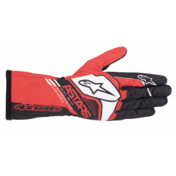 Handschuhe Tech 1K Race V2 One Vision rot/schwarz Alpine Sterne