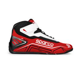 Sparco kartschoenen K-RUN rood/zwart