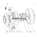Clutch bearing 6007 RS2