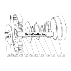 Clutch spring set 1800 rpm.
