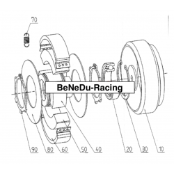 Centrifugal weight set (from.60)