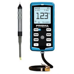 Tire pressure gauge HiPreMa 4X + tire temperature puncture sensor