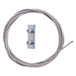 BRAKE SAFETY CABLE WITH CLAMP