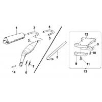 Exhaust & Enginemount TM KZ-R1