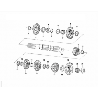 Countershaft TM KZ10