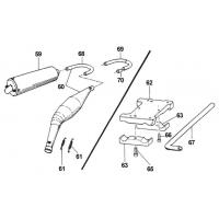 Exhaust & Engine mount TM K9